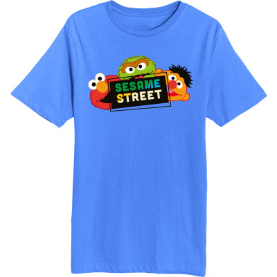 Sesame Street Trio Adult Short Sleeve Tee