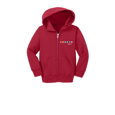METEOHEROES "Power Up" Embroidered TODDLER Zip Hoodie