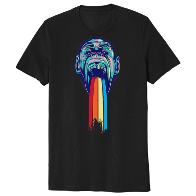 Multicolor Bape Unisex Organic Cotton Tee 