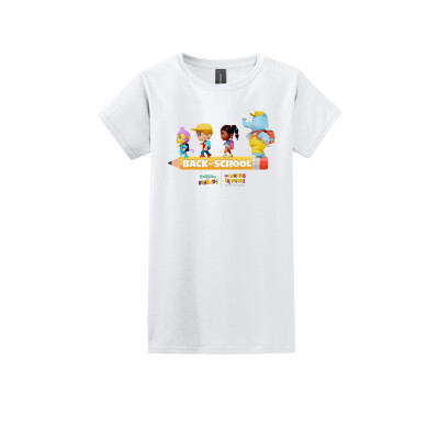 Bubbles & Friends BTS Pencil Walk Women's T-Shirt