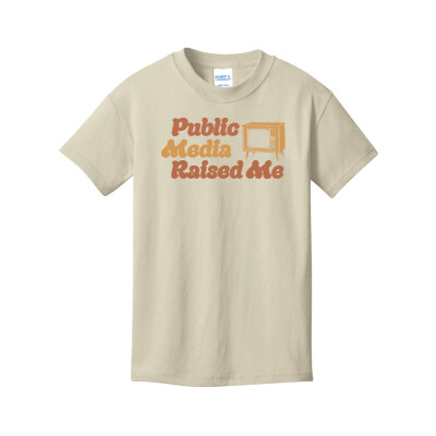 Public Media Raised Me Youth Tee