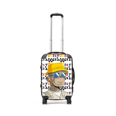 y00ts "Color Pop Safari" Carry-On Suitcase 