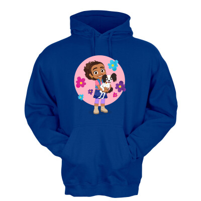 Alma and Chacho Adult Unisex Fleece Hoodie