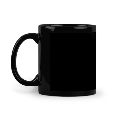Gnar AF DAO Neon 11oz Black Ceramic Mug GnarFather