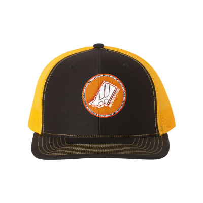 IndyWeOutHere Circle Adjustable Snapback Trucker Cap