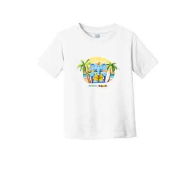 Bubbles & Friends Summer Beach Toddler T-Shirt