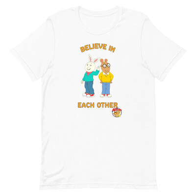 Buster & Arthur Believe in Each Other Adult Tee