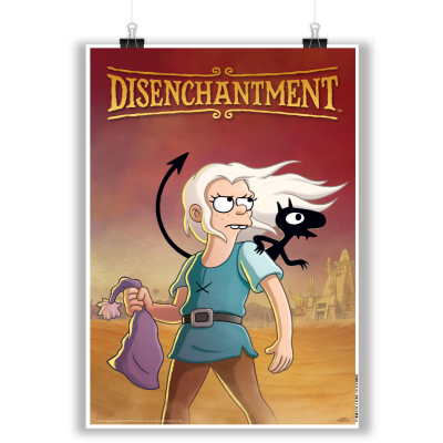 Disenchantment Part 2 Key Art Poster:  Size A2 (16.5" x 23.4")