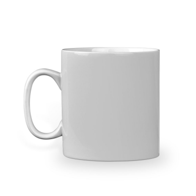 11oz White Ceramic Mug - Patch Logo