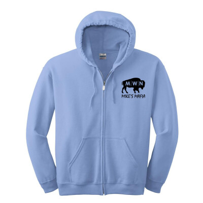 Mike's Mafia - Embroidered Full Zip Hoodie