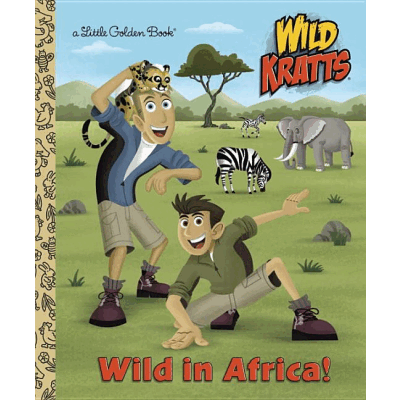 Wild Kratts Little Golden Book - Wild in Africa! 