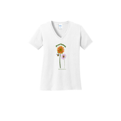 SUNFLOWER | Ladies Cotton V-Neck Tee