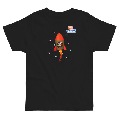 WORK IT OUT WOMBATS! Space Rocket Toddler T-shirt