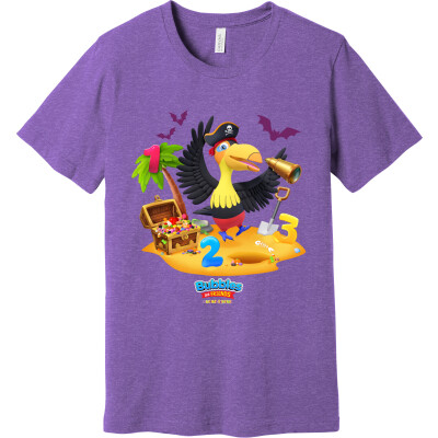 Unisex Heather CVC Short Sleeve Tee