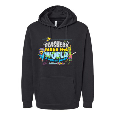 Bubbles & Friends Teacher appreciation World Adult Hoodie