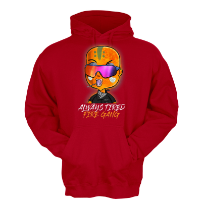 Fire Gang #6215 - Tultex 0320 Unisex Fleece Hoodie or Similar