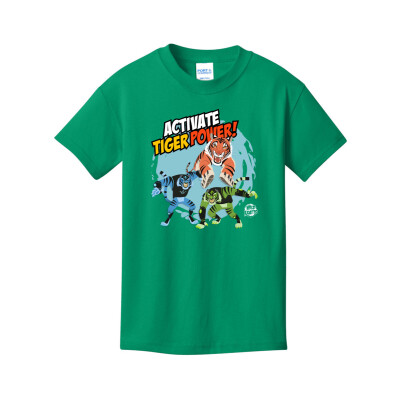 Activate Tiger Power Kids T-Shirt