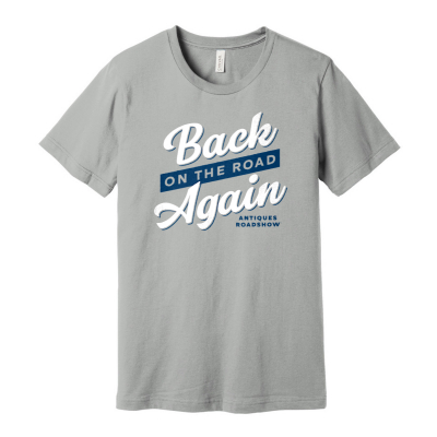 ANTIQUES ROADSHOW Back on the Road Again Adult T-shirt