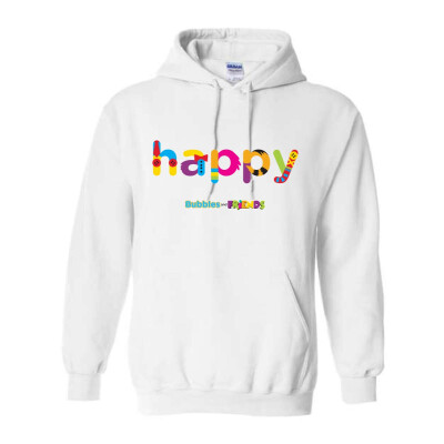 Bubbles & Friends HAPPY Unisex Pullover Hoodie