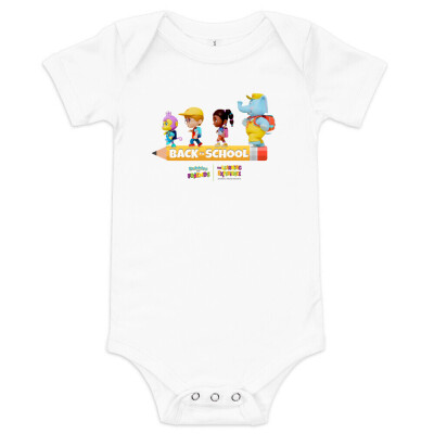Bubbles & Friends BTS Pencil Walk Onesie