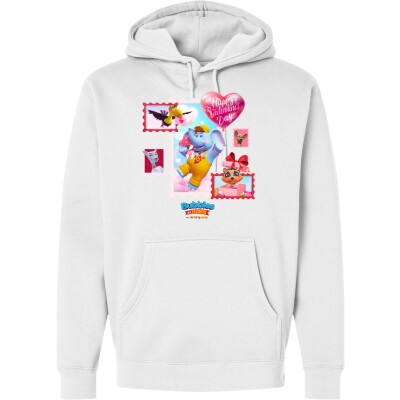 Bubbles & Friends Happy Valentines Day Midweight Hoodie