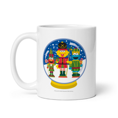 Sesame Street Nutcracker Snow Globe Mug