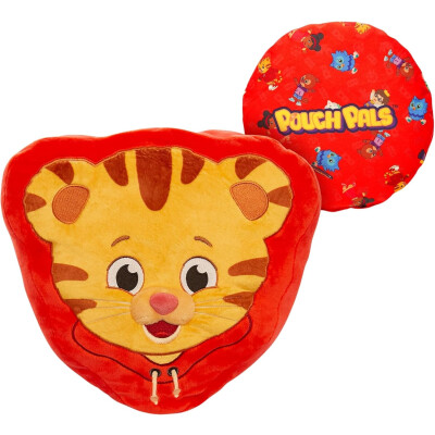 Daniel Tiger Pouch Pal - Heatable & Cooling Plush Pillow with All-Natural Seed Pouch | Comfort for Toddlers | Soft Plush, Cute, Huggable, Easy to Clean, & Helps with Discomfort, Stress, and Anxiety