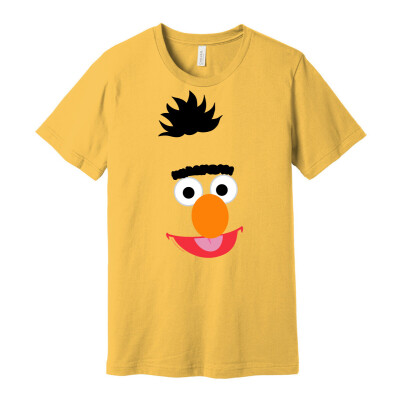 Bert Face Adult T-Shirt