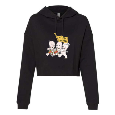 Kewpie® / Women's Vote - Independent Trading Co. - Women’s Lightweight Cropped Hooded