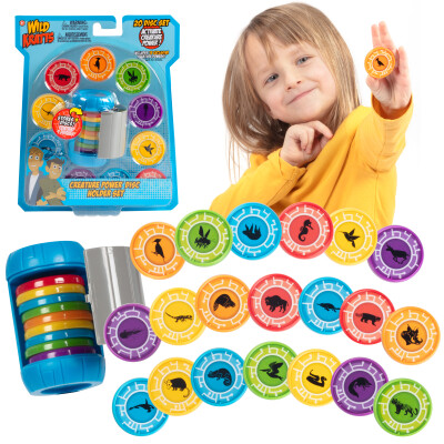 Wild Kratts Martin Creature Power Disc Collector Set - Includes 15 Discs