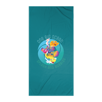 One Big Ocean Beach Towel