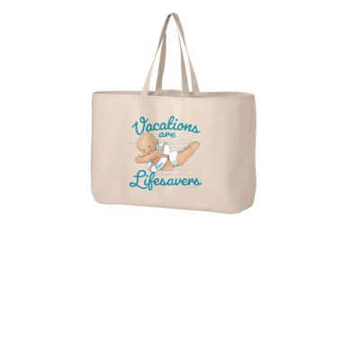 Kewpie® - Vacations Are Lifesavers / Port Authority® - Jumbo Tote