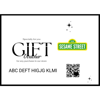 Sesame Street Gift Card  $25 - $250