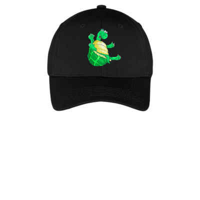 Sherman the Turtle Embroidered Youth Six-Panel Twill Cap