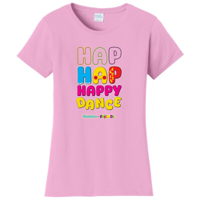 Bubbles and Friends - Happy Dance Collection Hap Hap Happy Dance Women T-Shirt