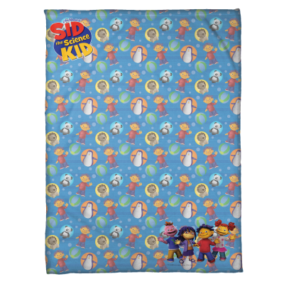 Sid the Science Kid - Animals Patterned Fleece Blanket