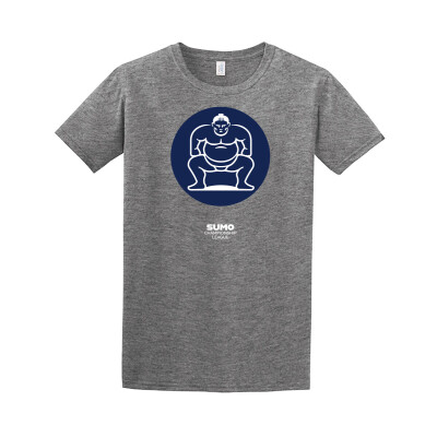 Sumo Blue Circle Graphic T-Shirt