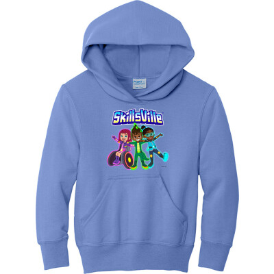 Skillsville Gamers - Youth Core Fleece Pullover Hooded Sweatshirt