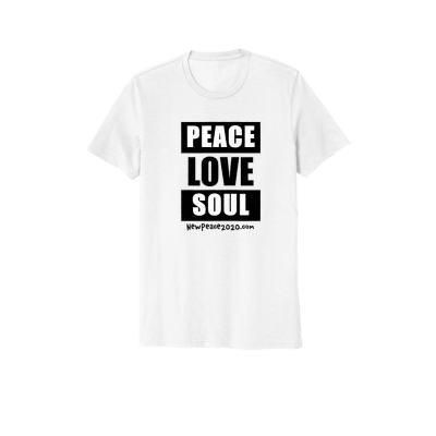 Peace, Love, Soul Unisex Organic Cotton Tee