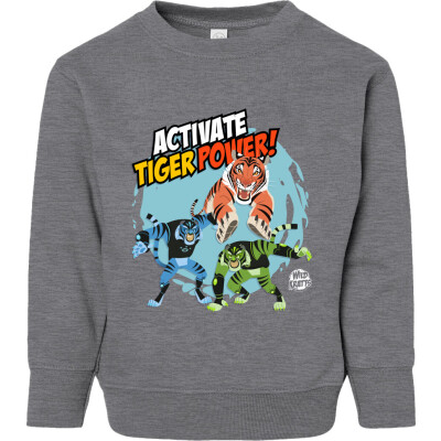 Activate Tiger Power Toddler Sweatshirt