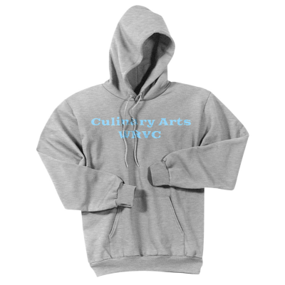 Embroidered WRVC Culinary Arts Unisex Fleece Hooded Pullover Sweatshirt