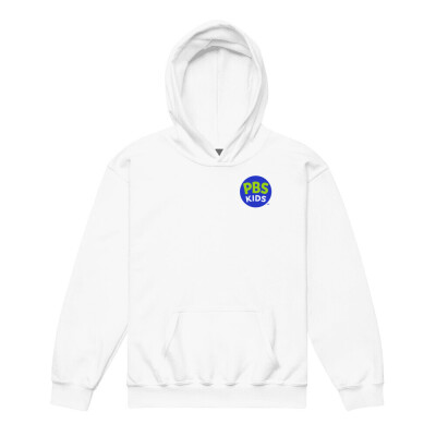 PBS KIDS Logo Youth Heavy Blend Hoodie | Gildan 18500B