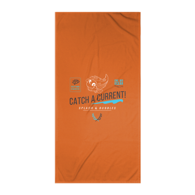 Catch A Current Beach Towel