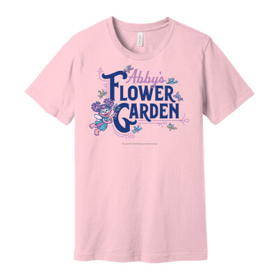 Abby Cadabby Flower Garden Adult T-Shirt