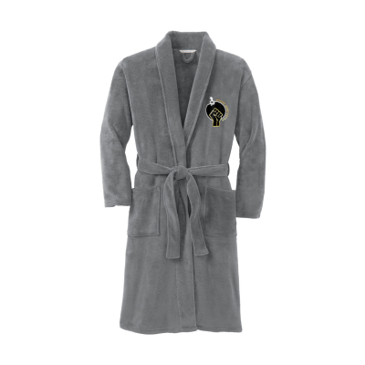 "Wrong Generation" Embroidered Port Authority® Plush Microfleece Shawl Collar Robe