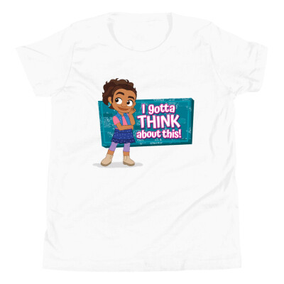 Alma "I gotta THINK about this!" Youth Tee