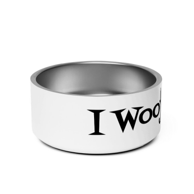 "I Woof You!" Destiny Malibu Pet Bowl