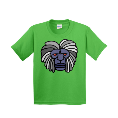 Grey Ohio Grassman: Heavy Cotton Young Person Tee