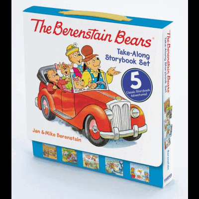 Berenstain Bears Take-Along Storybook Set: Dinosaur Dig, Go Green, When I Grow Up, Under the Sea, the Tooth Fairy