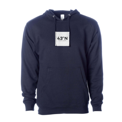 43°N Topography Patch Hoodie - Modern Fit